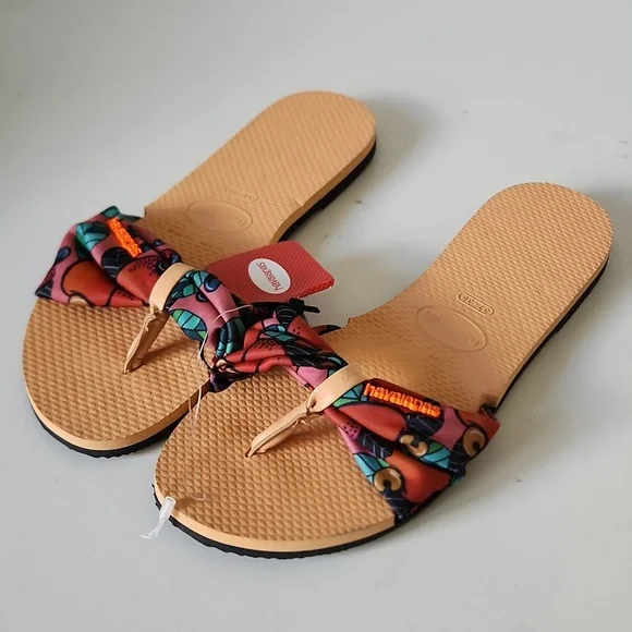 NWT HAVAIANAS | Women's Shoes St. Tropez Sandals sz 37 38 - Picture 2 of 4